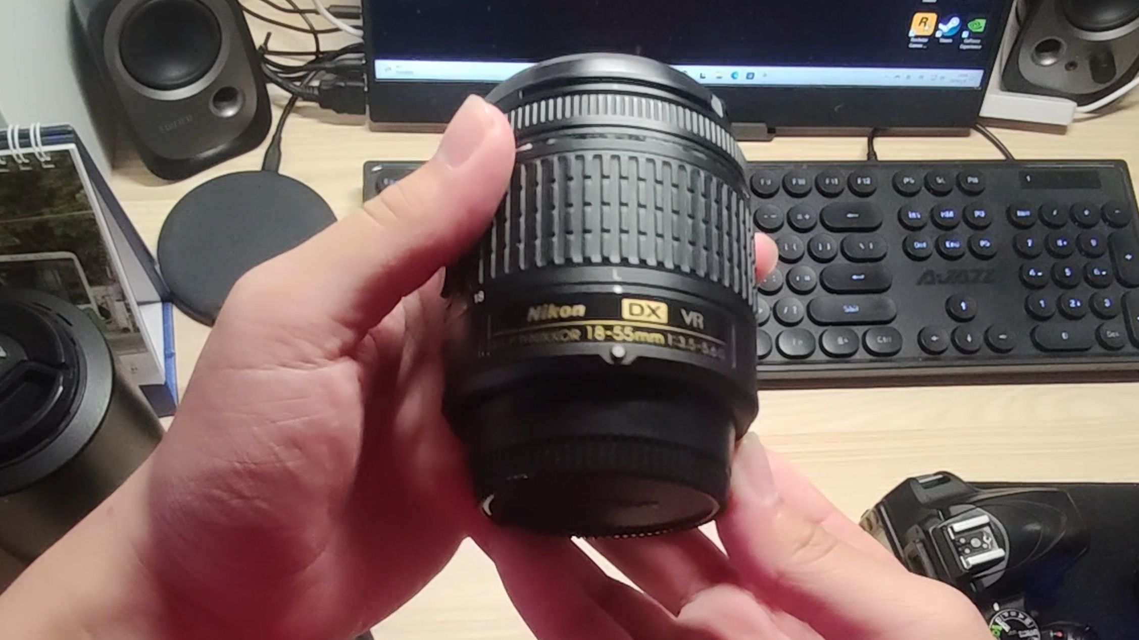 【vlog-11】开箱一支尼康af-p 18-55mm g vr镜头