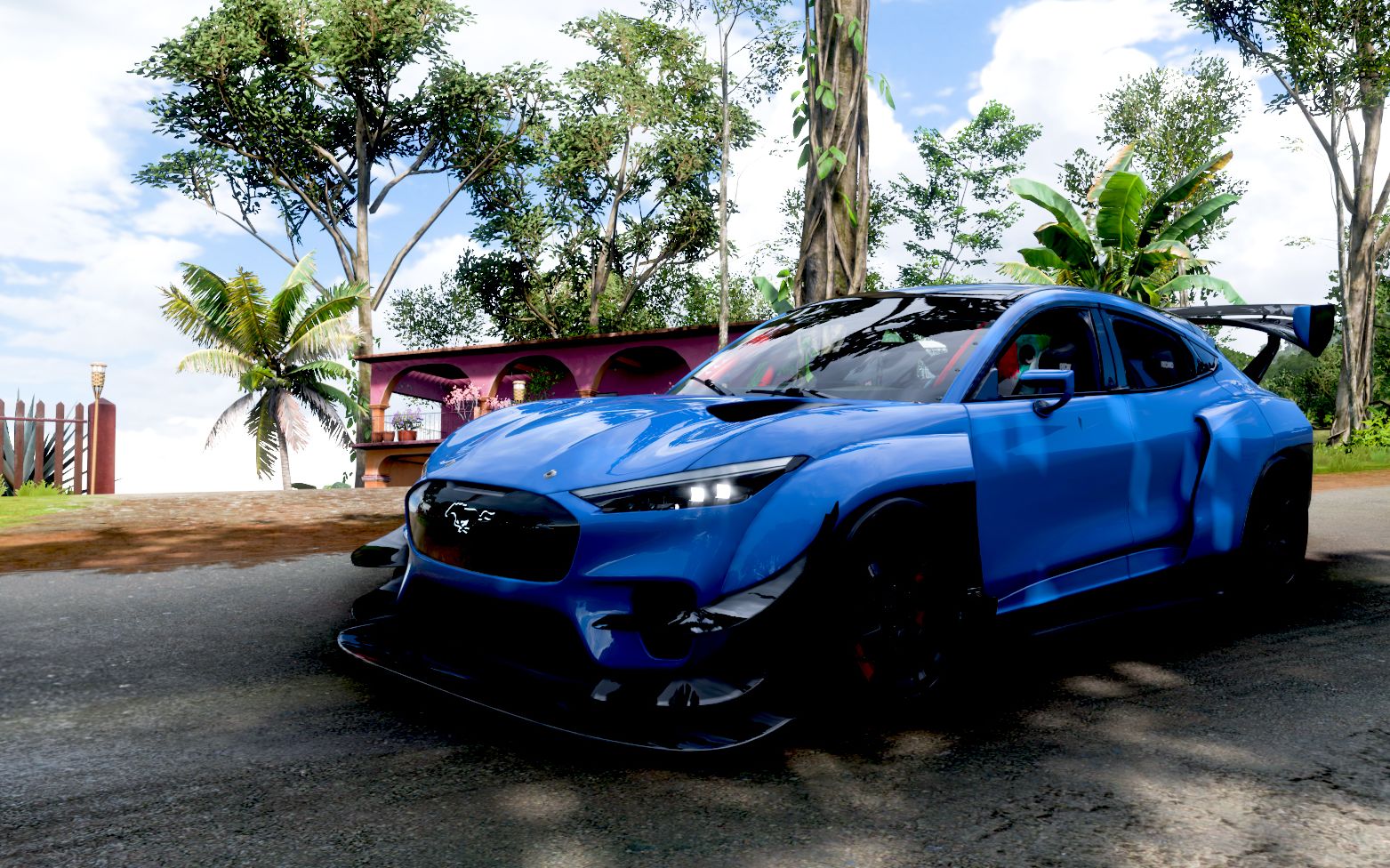 纯原厂福特野马mach-e漂移版四驱模式迎战巨汗试跑 15分43秒89