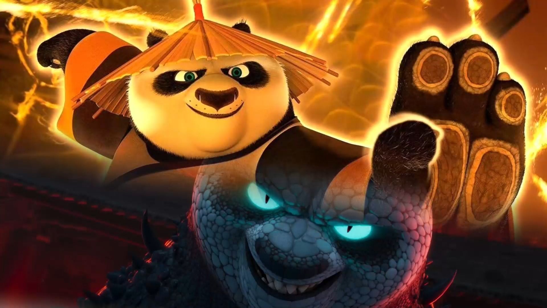 功夫熊猫4最新预告:五侠们都去哪了?阿宝对战魅影妖后版阿宝!