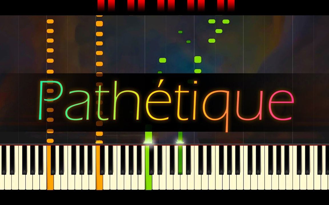 Beethoven(贝多芬)  献给爱丽丝(Fur Elise) 钢琴Synthesia版哔哩哔哩bilibili