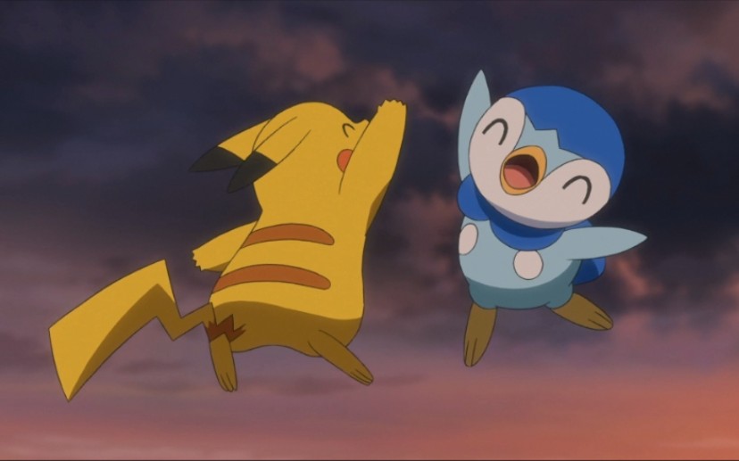 宝可梦阿尔宙斯特别篇小光波加曼卖萌片段