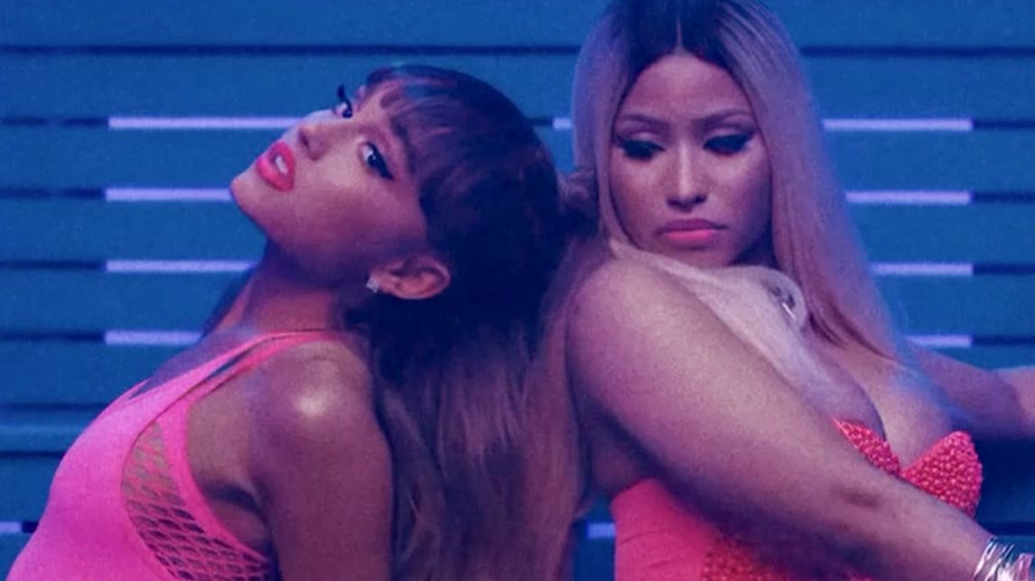 【Ariana Grande】摇摆不定 Side to Side 音乐MV版本二 4K【Nicki Minaj】哔哩哔哩bilibili