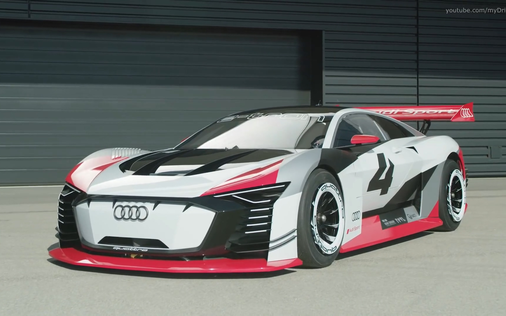 『只有汽车』-奥迪audi e-tron vision gt_哔哩哔哩 (゜-゜)つロ 干杯