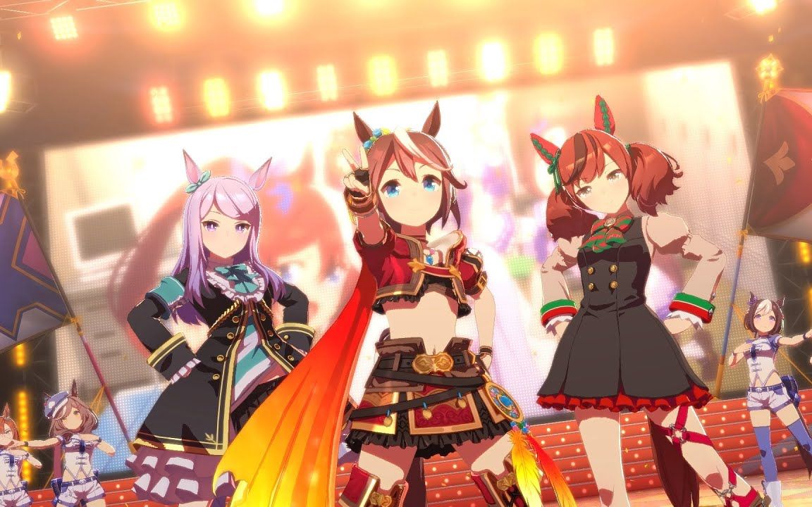 赛马娘mvユメヲカケル东海帝皇决胜服东海帝皇cvmachico目白麦昆cv大