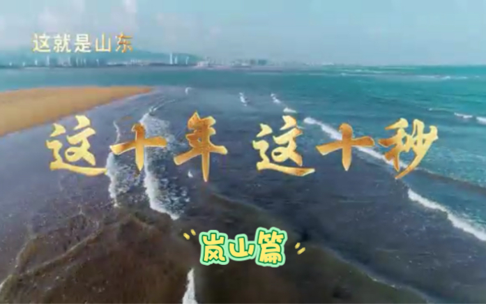 这就是山东|这十年这十秒……岚山篇哔哩哔哩bilibili