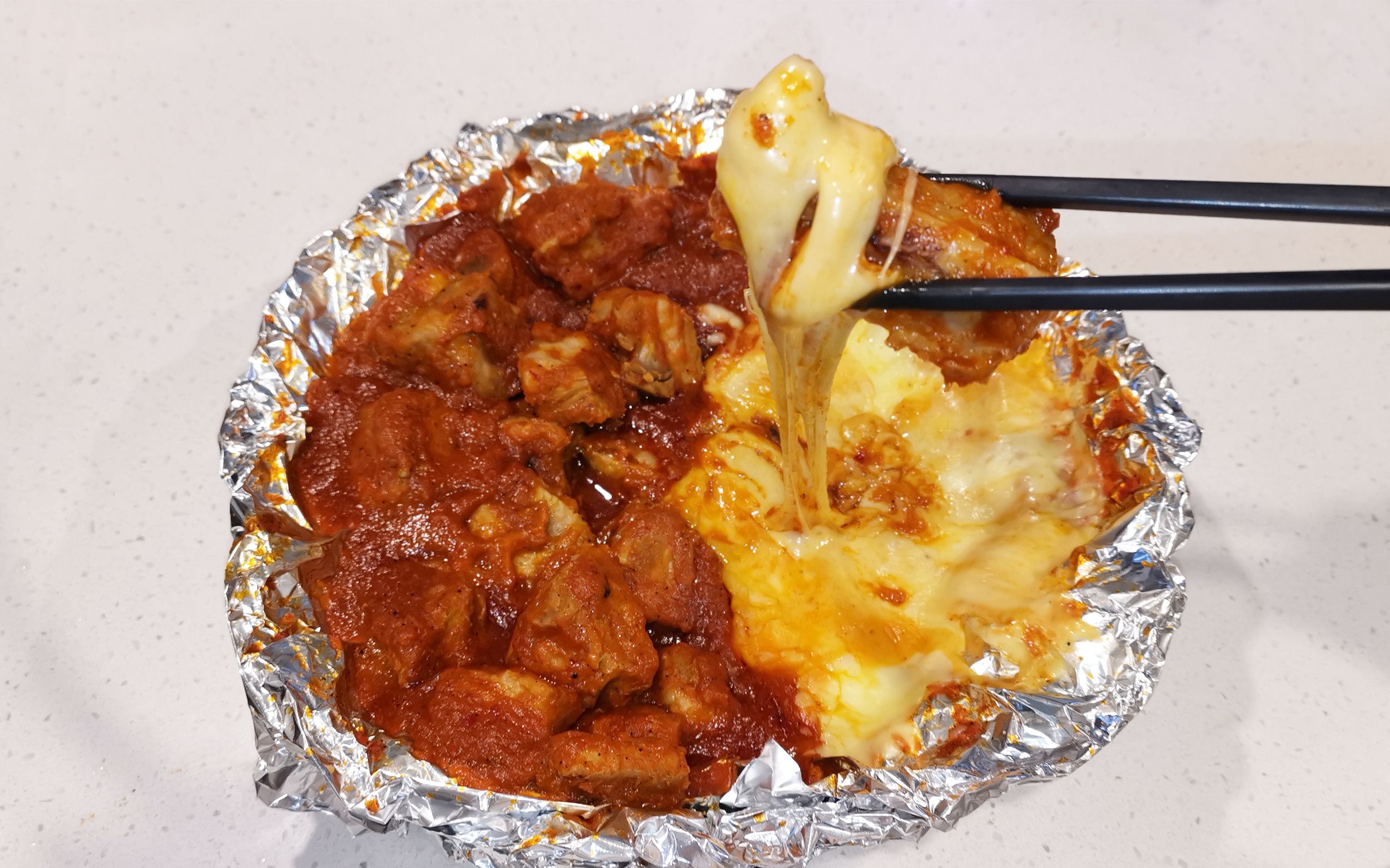 周末吃什么 vlog/韩式芝士排骨