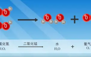 Video herunterladen: 过氧化氢分解微观视频