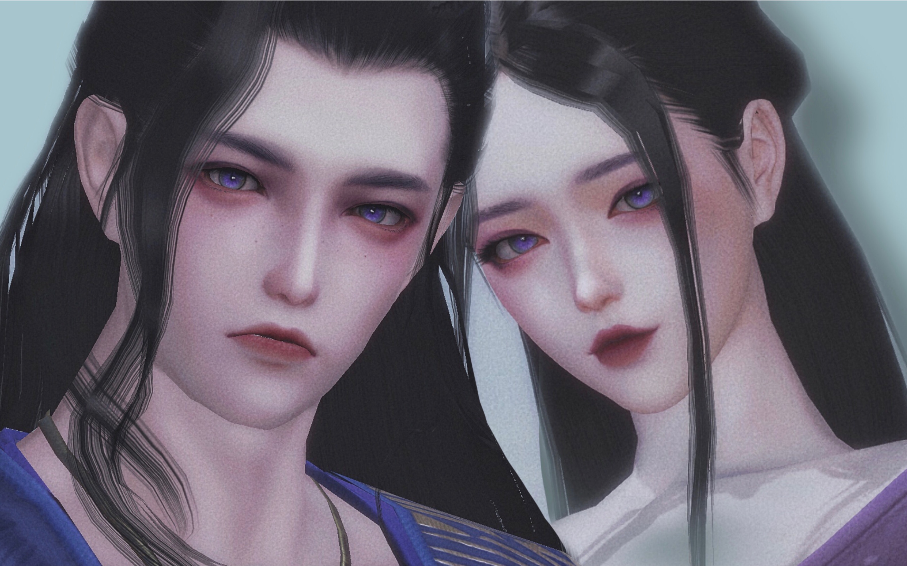 【一梦江湖捏脸】千粉福利/情侣捏脸/成男成女捏脸/"绵羊的好大儿啊"