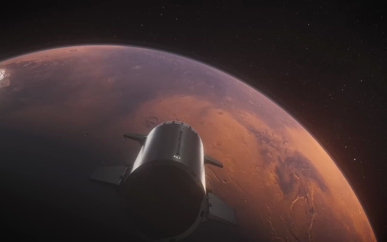 spacex - 星舰火星任务