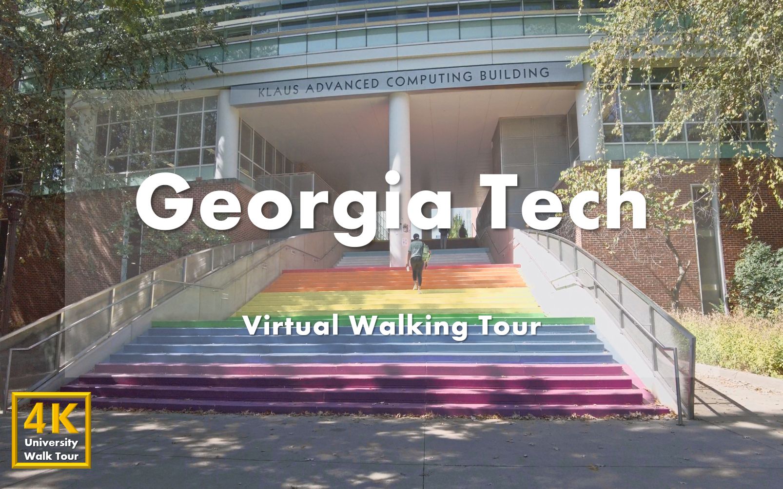 佐治亚理工学院(下集) 校园漫步  Georgia Institute of Technology Virtual Walking Tour|USA哔哩哔哩bilibili