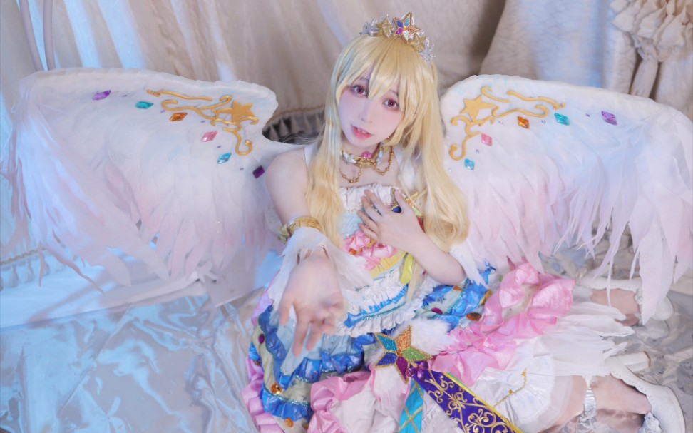偶像活动星宫莓 星彩祭典cos_哔哩哔哩_bilibili