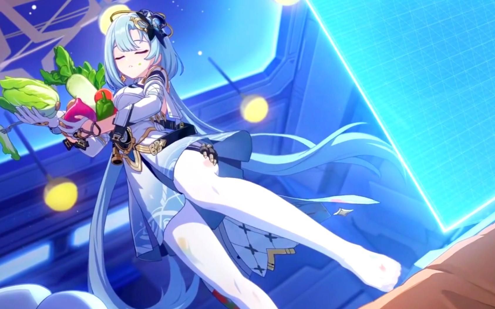 「崩坏3」"意义明确的特写,格蕾修光脚奖励电脑"