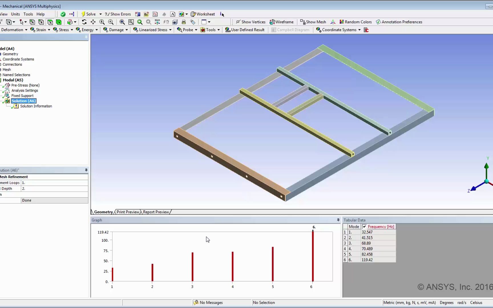 [图]ANSYS Mechanical R17.0 - 模块7 - 模态、热和多步分析