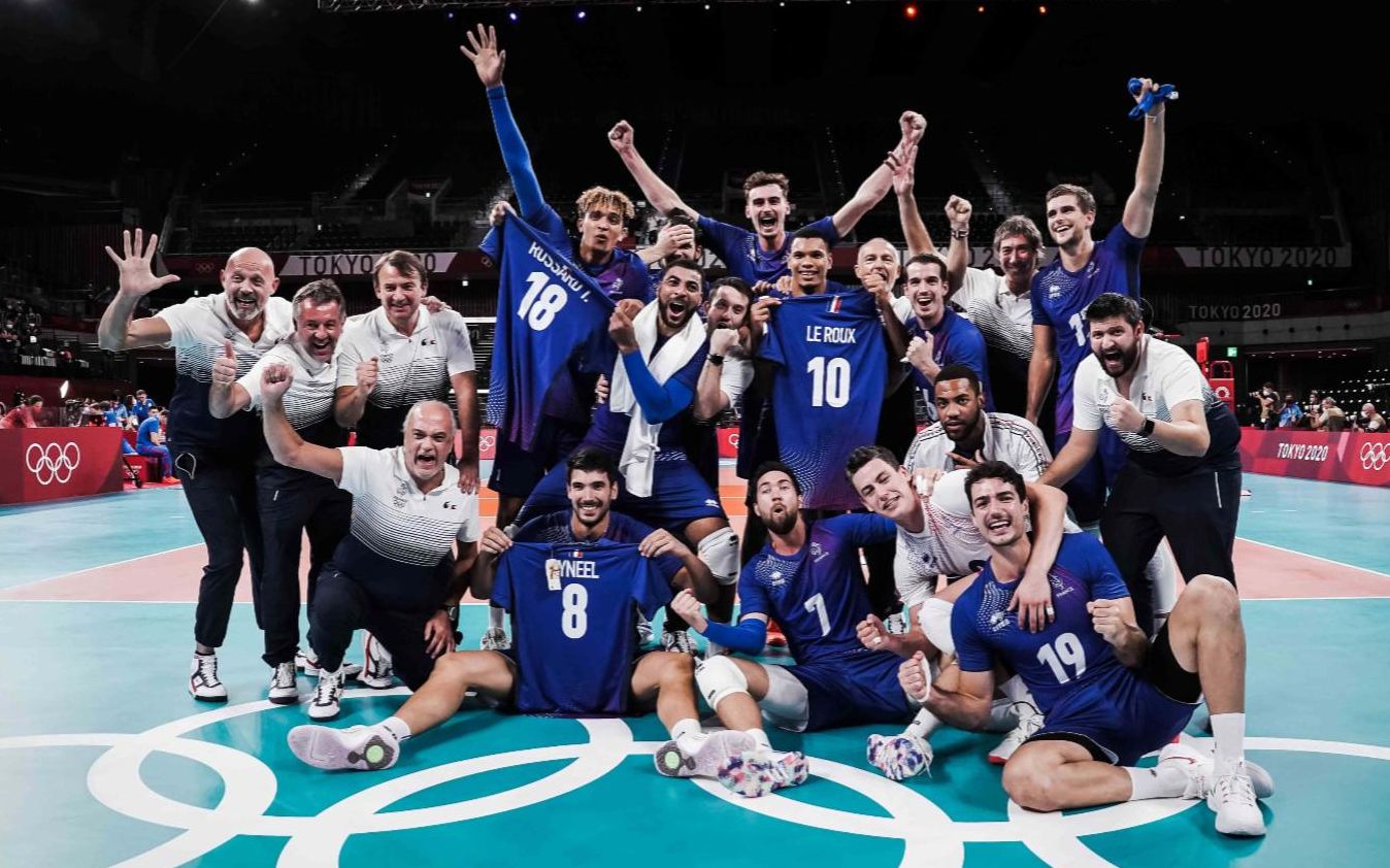 法国男排防守艺术