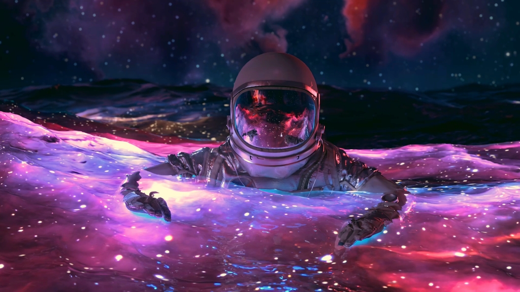 [图]Floating In Space by Visualdon