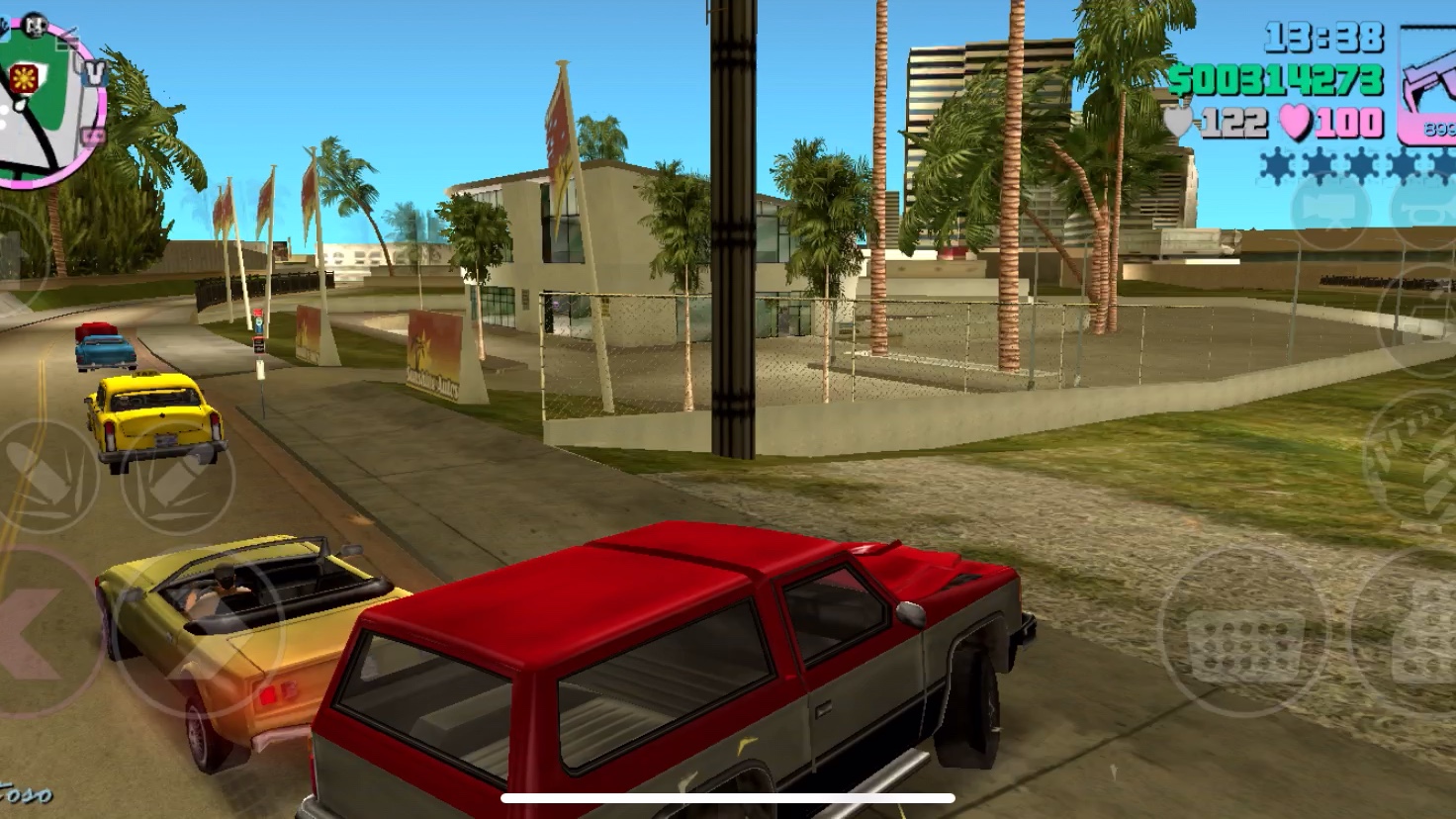 gta罪恶都市十周年纪念版移动版阳光车进出口车库任务part1rancher