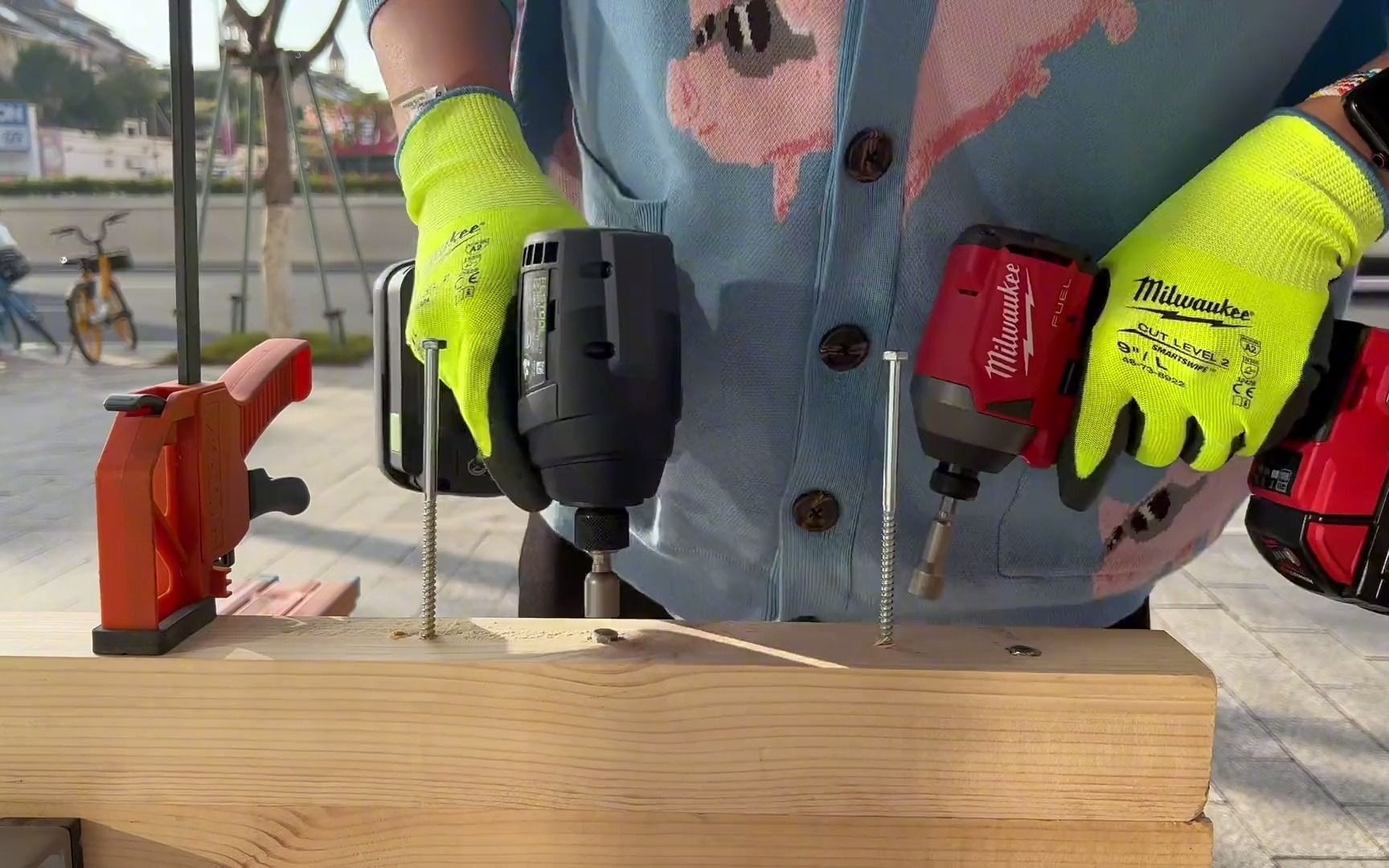 164_费斯托tid18vs米沃奇2853#费斯托#米沃奇 #起子机#冲击批#工具