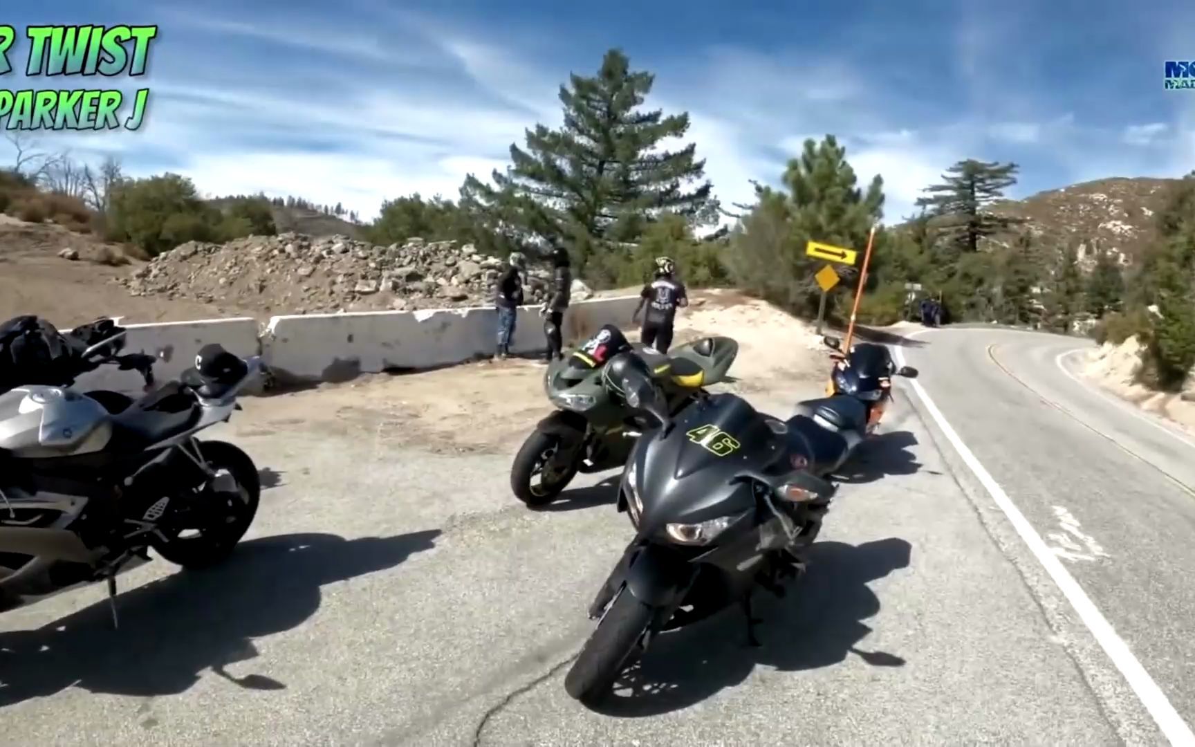 刚下去一个又来一个#骑士 #机车 #第一视角