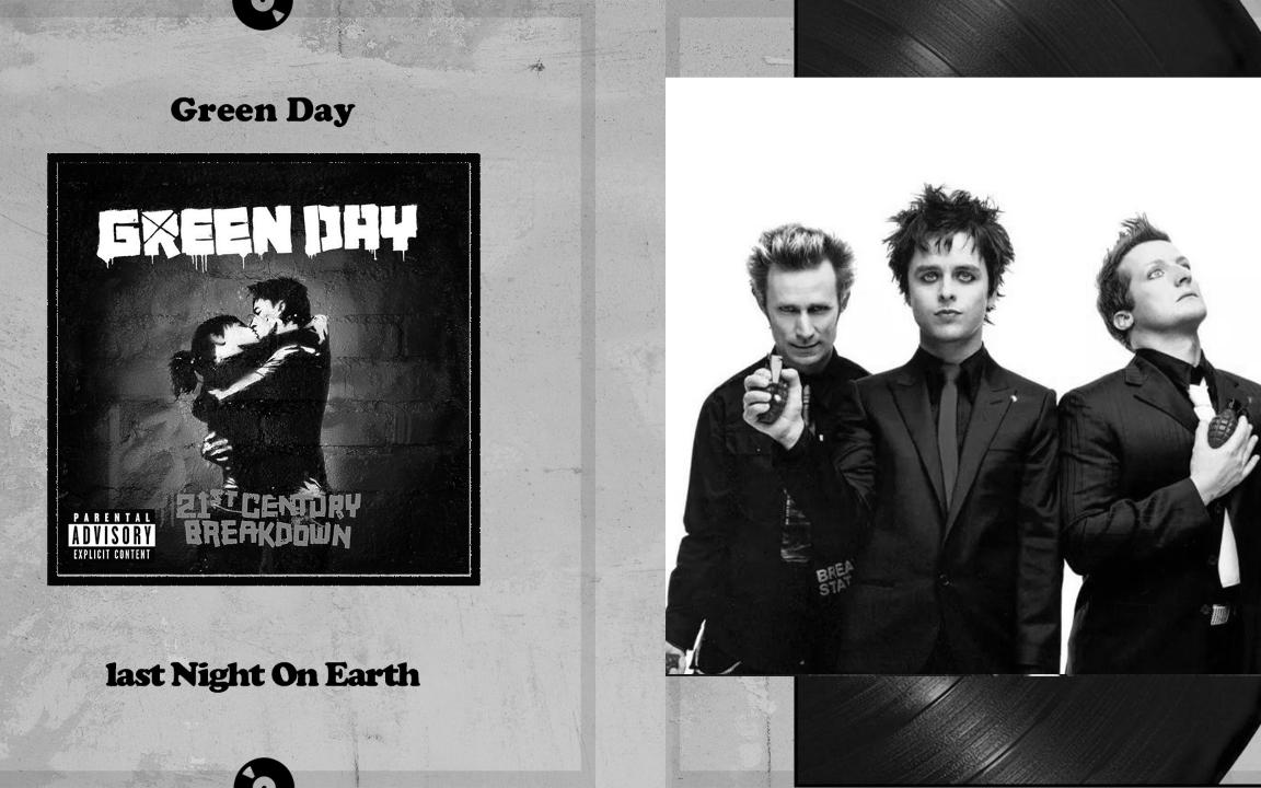 [图]【摇滚电台】Green Day-Last Night On Earth