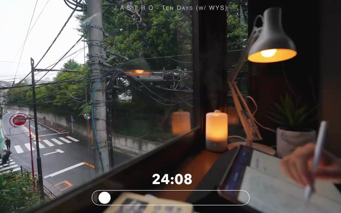 [图]3-HOUR STUDY WITH ME? _ calm lofi _ A Rainy Evening in Tokyo _ with countdown+a