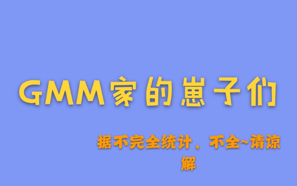 【GMMTV】照片合集!!鸡妈妈家的小崽子们,个个都喜欢,太爱了哔哩哔哩bilibili