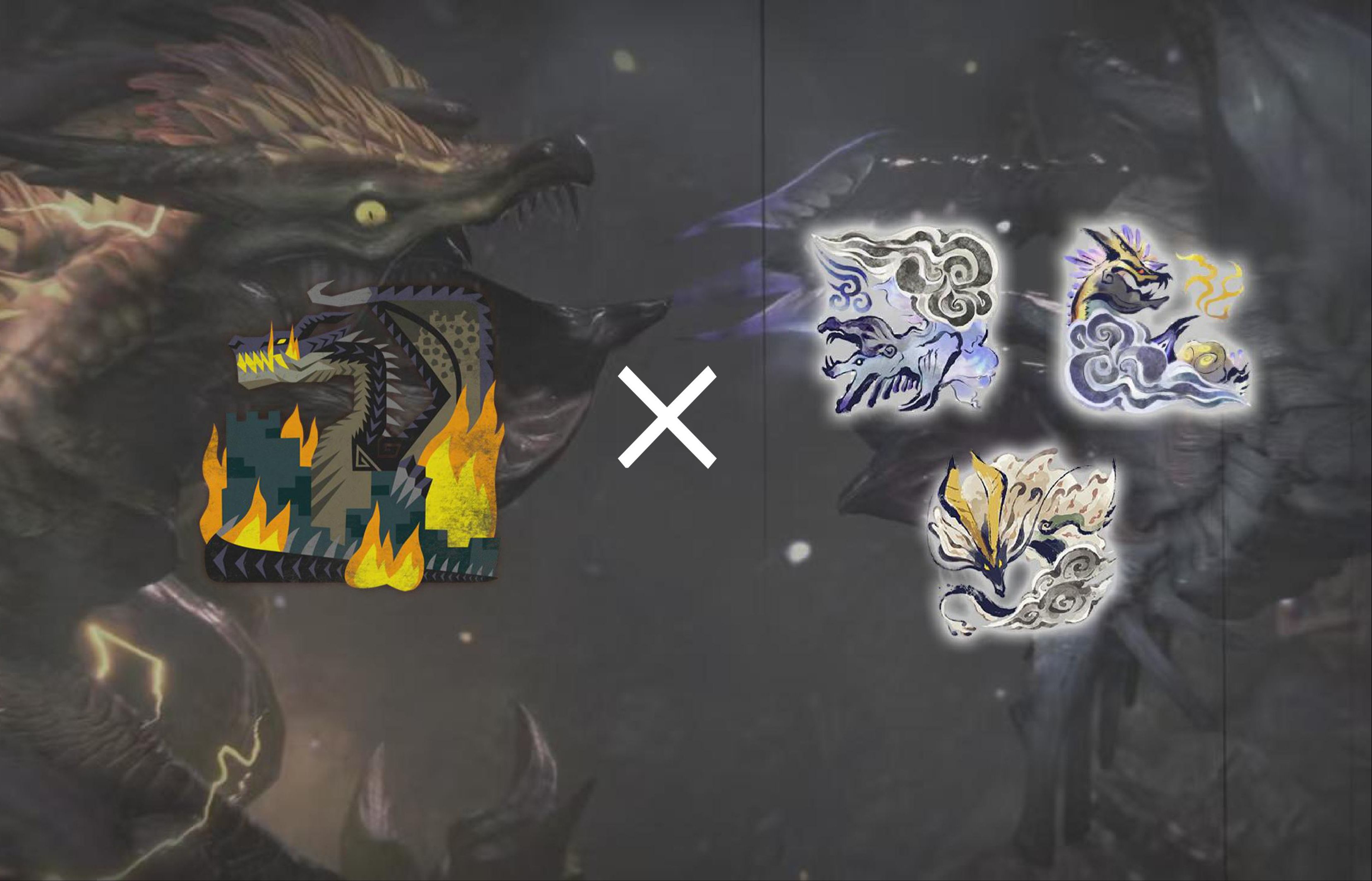 【mhwi】『故土朝日复东升』风神龙/雷神龙bgm替换黑龙bgm