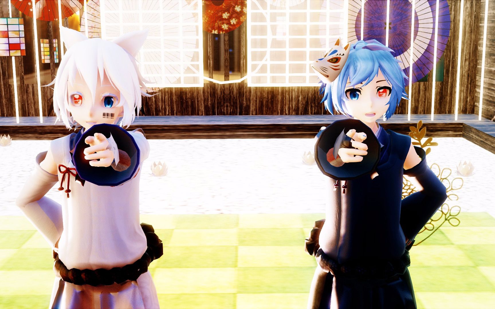 mafumafu和soraru给你拜年啦!【殴