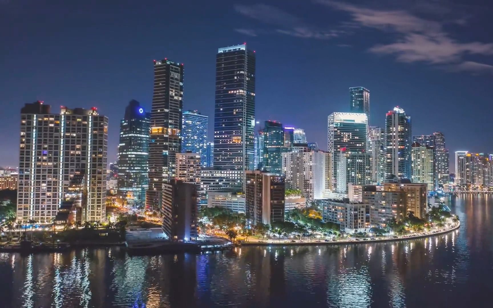 迈阿密城市夜景