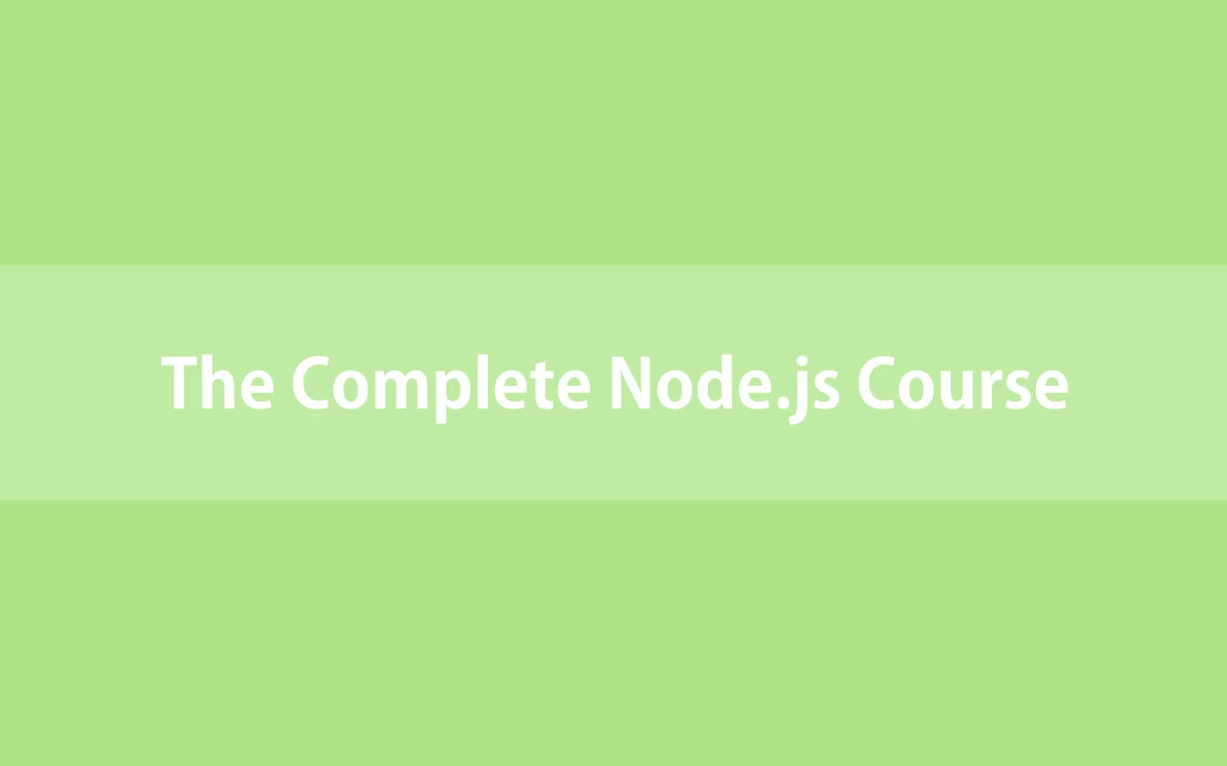 【用 Mosh 编写代码Node.js 完整课程】Code with Mosh  The Complete Node.js Course 2021哔哩哔哩bilibili