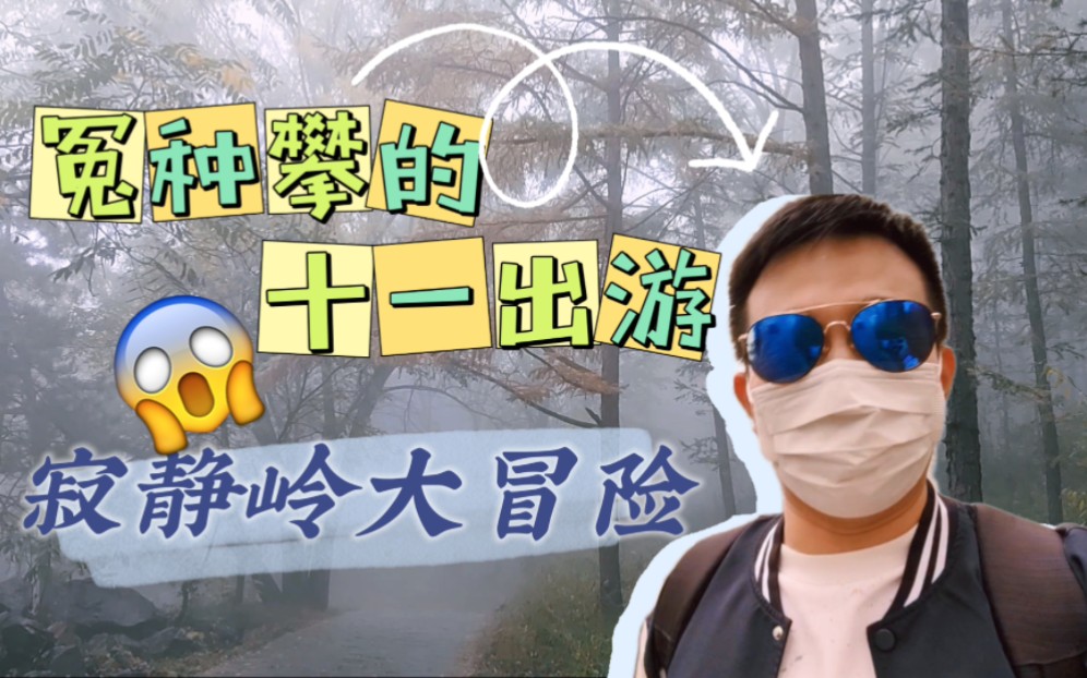 大攀vlog|出门旅游时的那些冤种时刻,秋游赏红叶变成逃离寂静岭哔哩哔哩bilibili