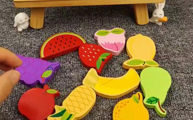 水果拼图玩具
