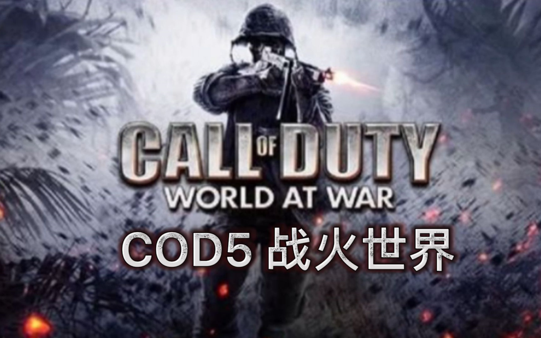 《使命召唤:战火世界》(完结)cod5通关哔哩哔哩bilibili