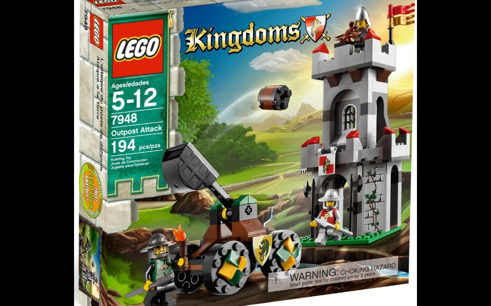 乐高 城堡 7948 哨站袭击 速组评测