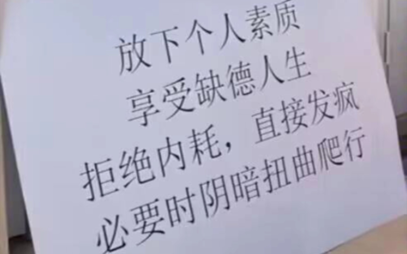 搞笑图片:放下个人素质,享受缺德人生