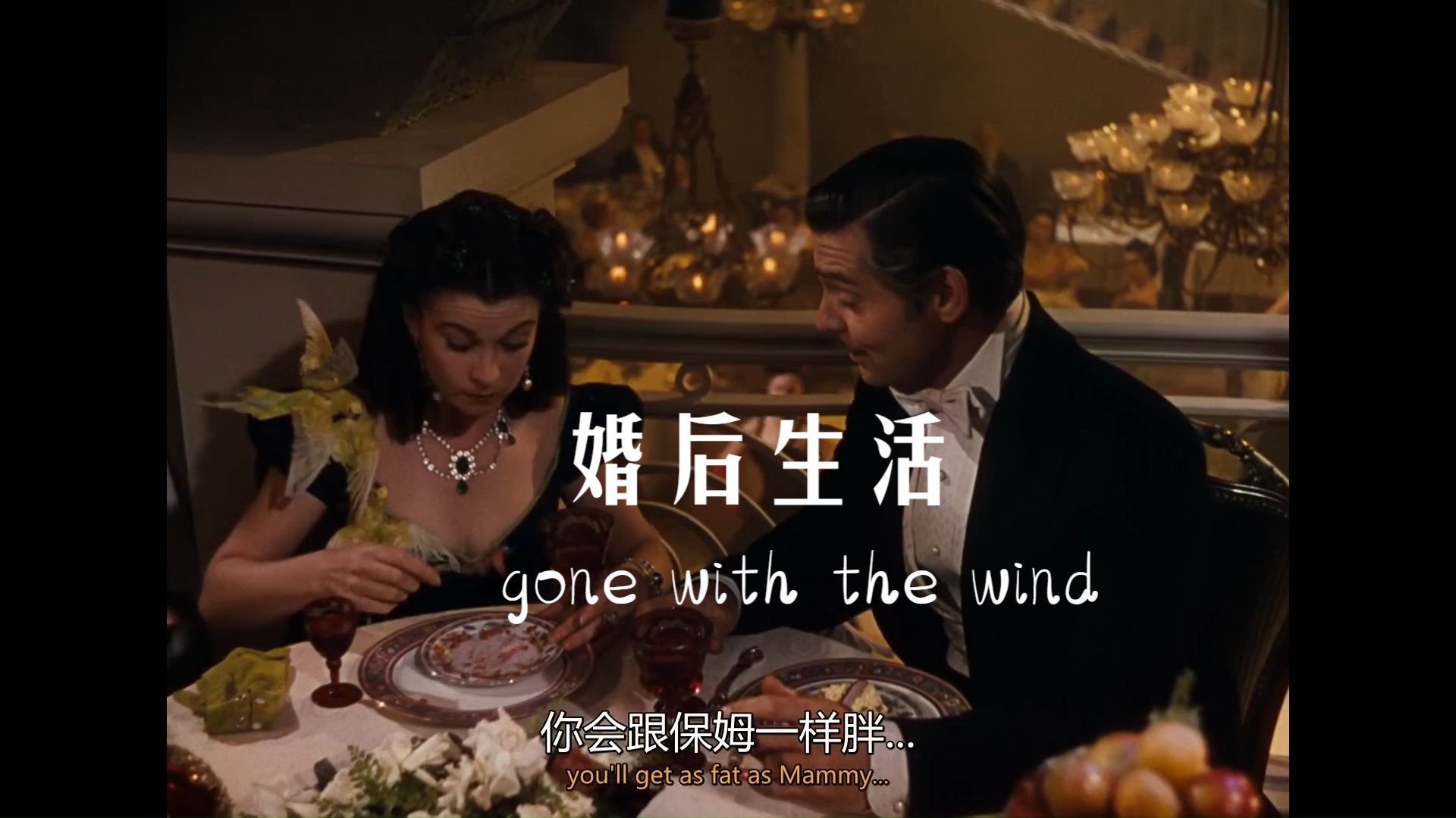 "反正日子过得挺顺心,只是有时还惦着阿希礼"【夜读gone with the wind】哔哩哔哩bilibili