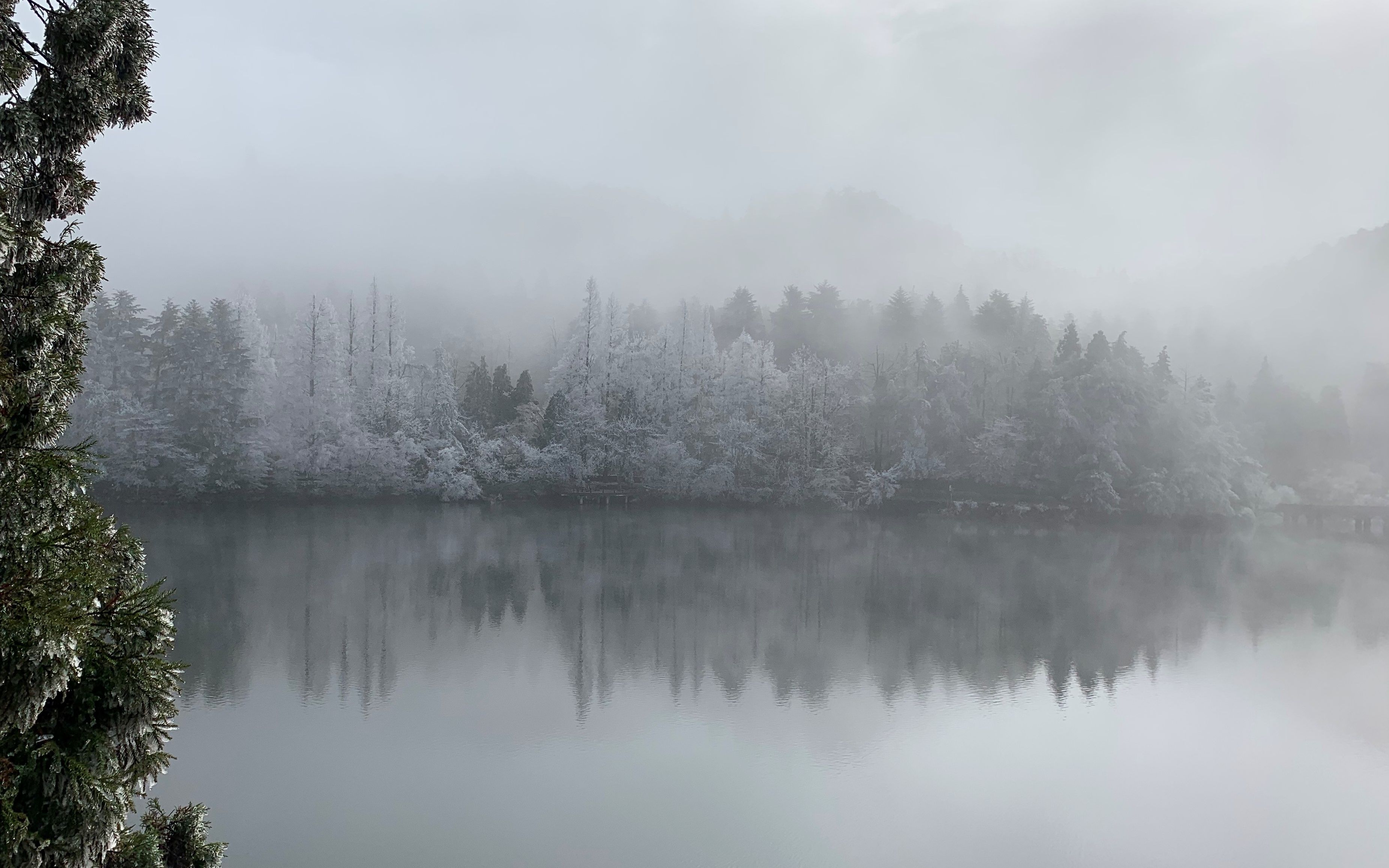 [图]希望你一月时去庐山也是这般光景