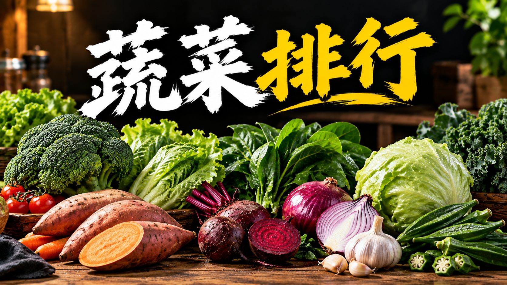 40种蔬菜重新排名：你天天吃的菜，可能根本没吃对