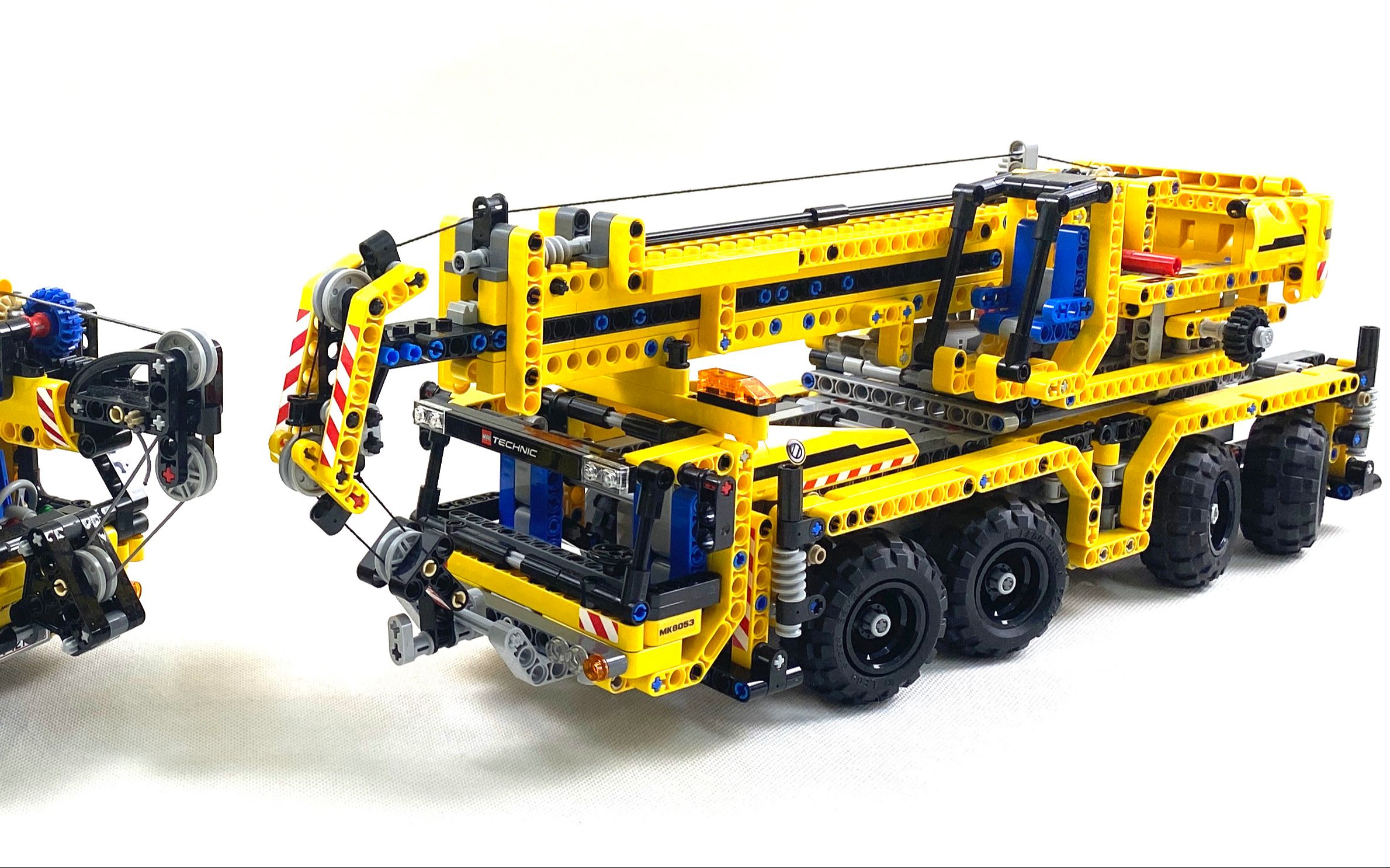 从8053和42108的起重机对比,看看乐高机械组近十年有没有长进?