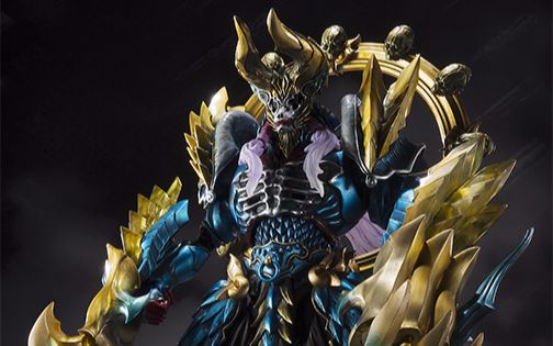 【黑仔玩具分享】万代 bandai shf x 魂mix 邪神觉醒雷狼龙 粤语国字