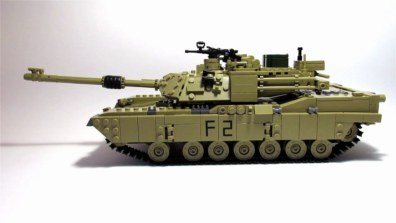 乐高 开智 m1a2 安布拉姆斯主战坦克 2020新品评测