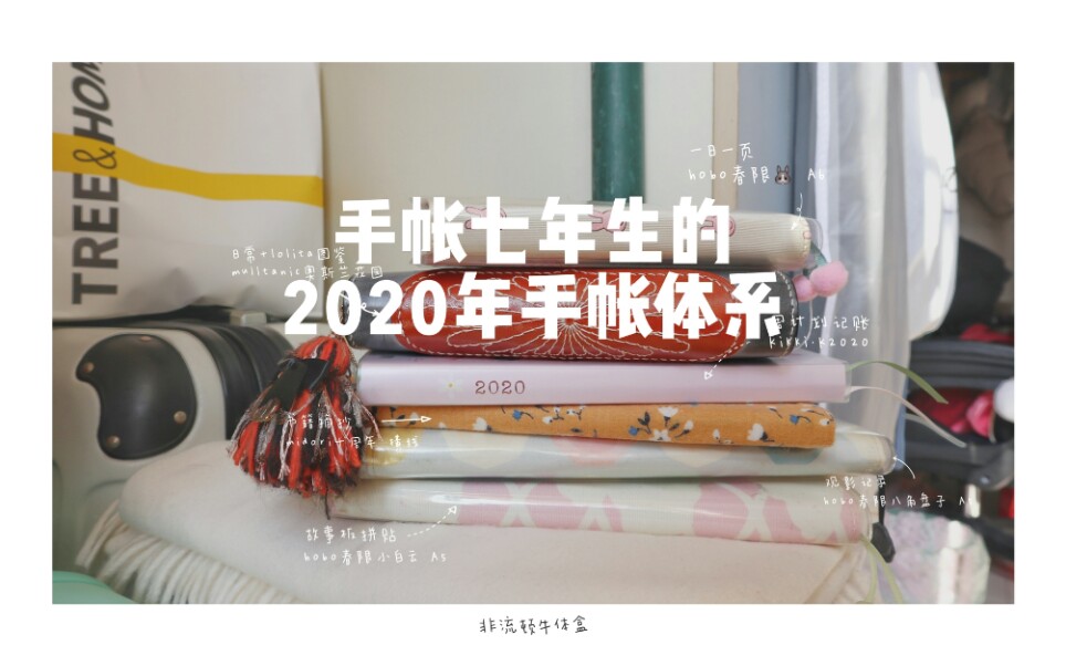 「Lot」一个手帐七年生的2020年手帐体系是什么样的?哔哩哔哩bilibili