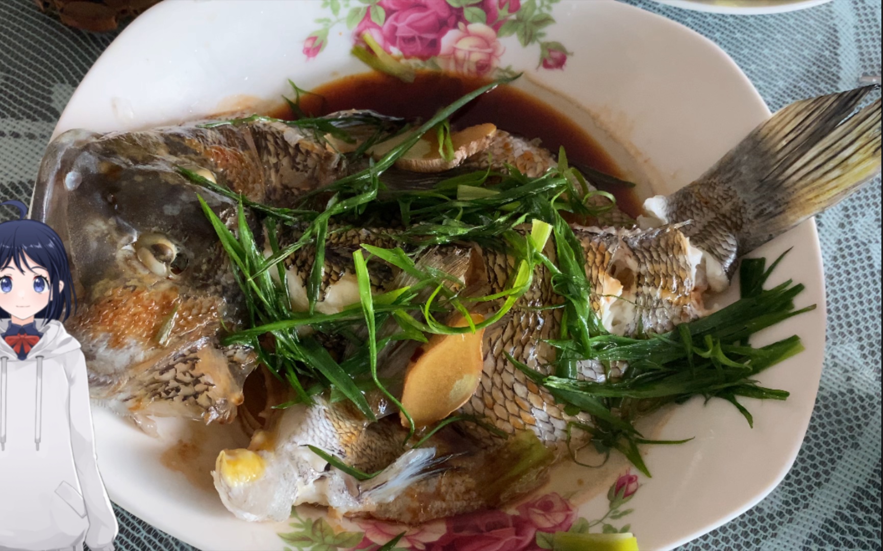 阿拉夜饭合集(四),清蒸黑石斑鱼,土豆肉片.