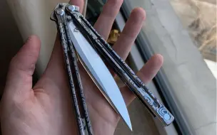 Descargar video: Maxace 锆马海燕 一把锆马柄的蝴蝶刀是什么体验！