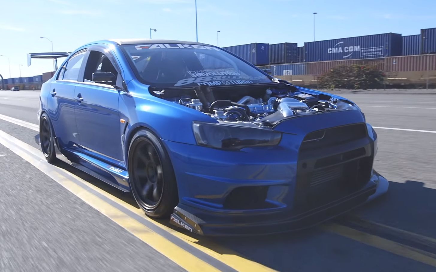 evox暴走街霸565匹马力的咆哮野兽theblueprint