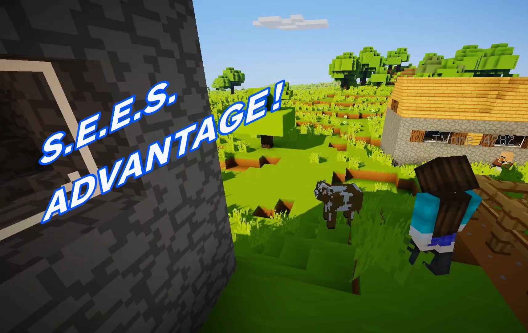 当你p3r玩多了再去玩minecraft