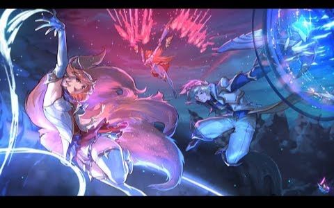 魔法少女登录界面与背景音乐预览 lol英雄联盟哔哩哔哩bilibili