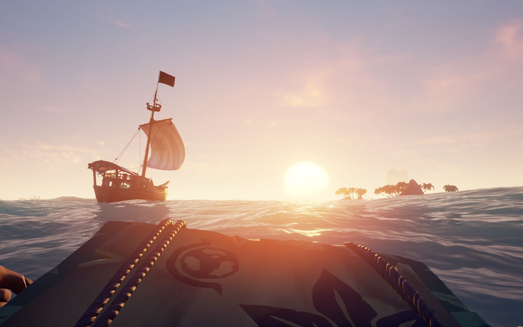 盗贼之海刚出新手村惨遭克拉肯