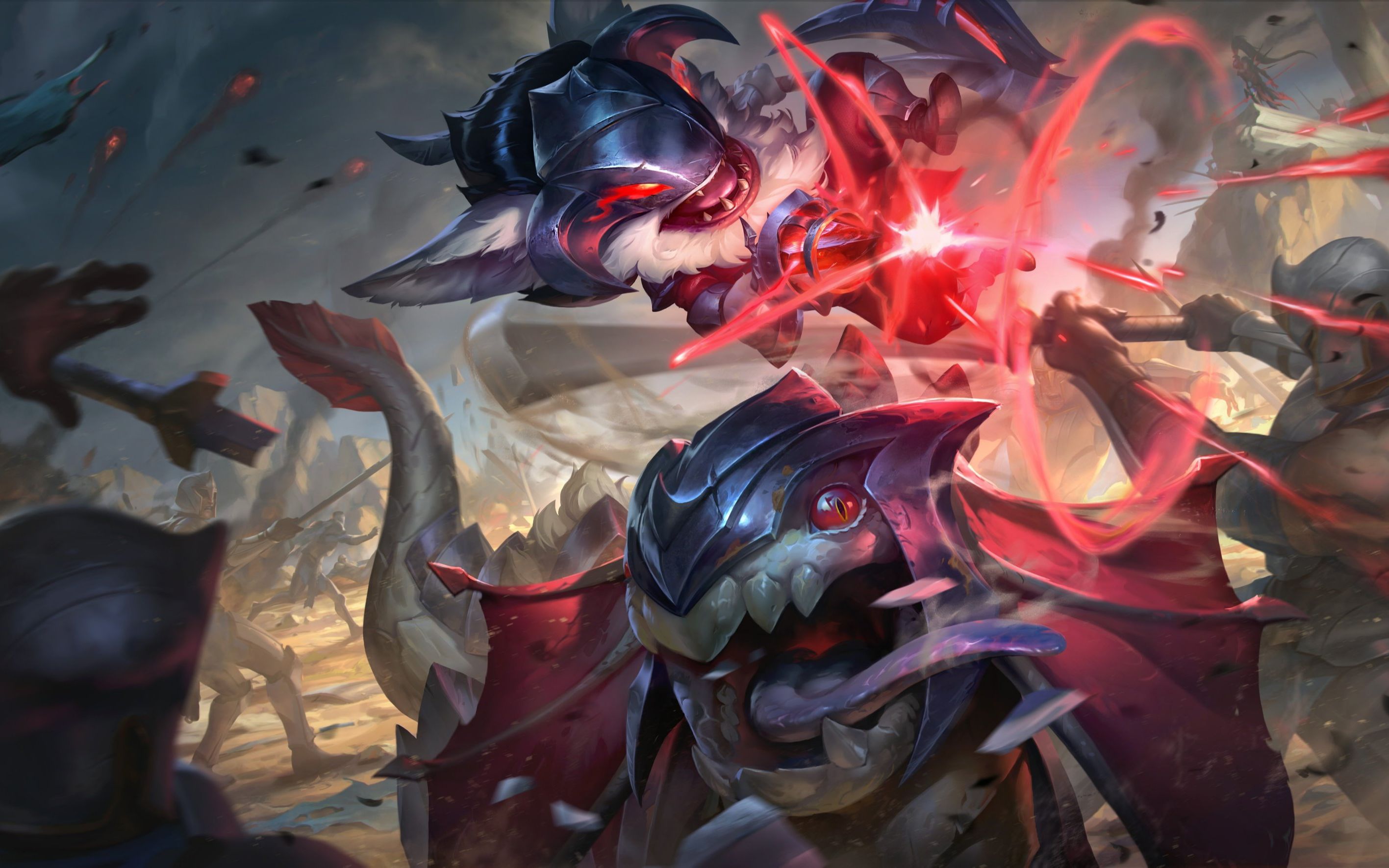 lol皮肤展示暴怒骑士克烈黑暗骑士皮肤展示