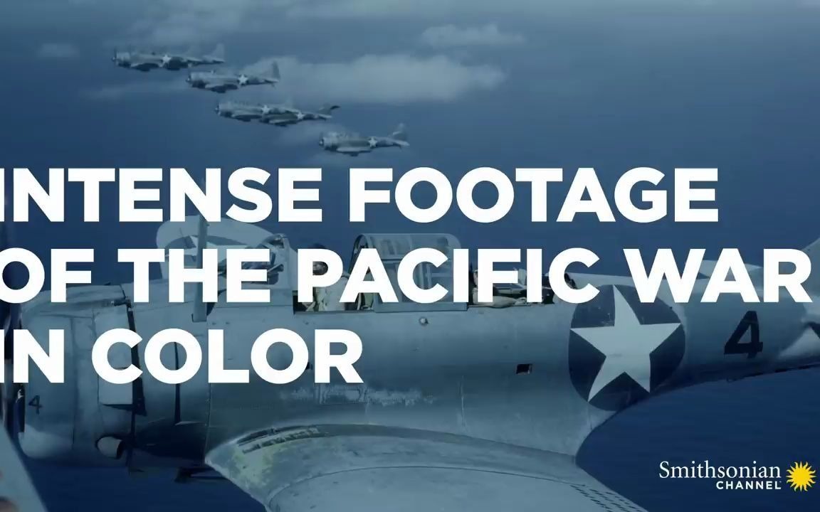 [图]太平洋战争彩色紧张镜头 | Intense Footage of the Pacific War in Color