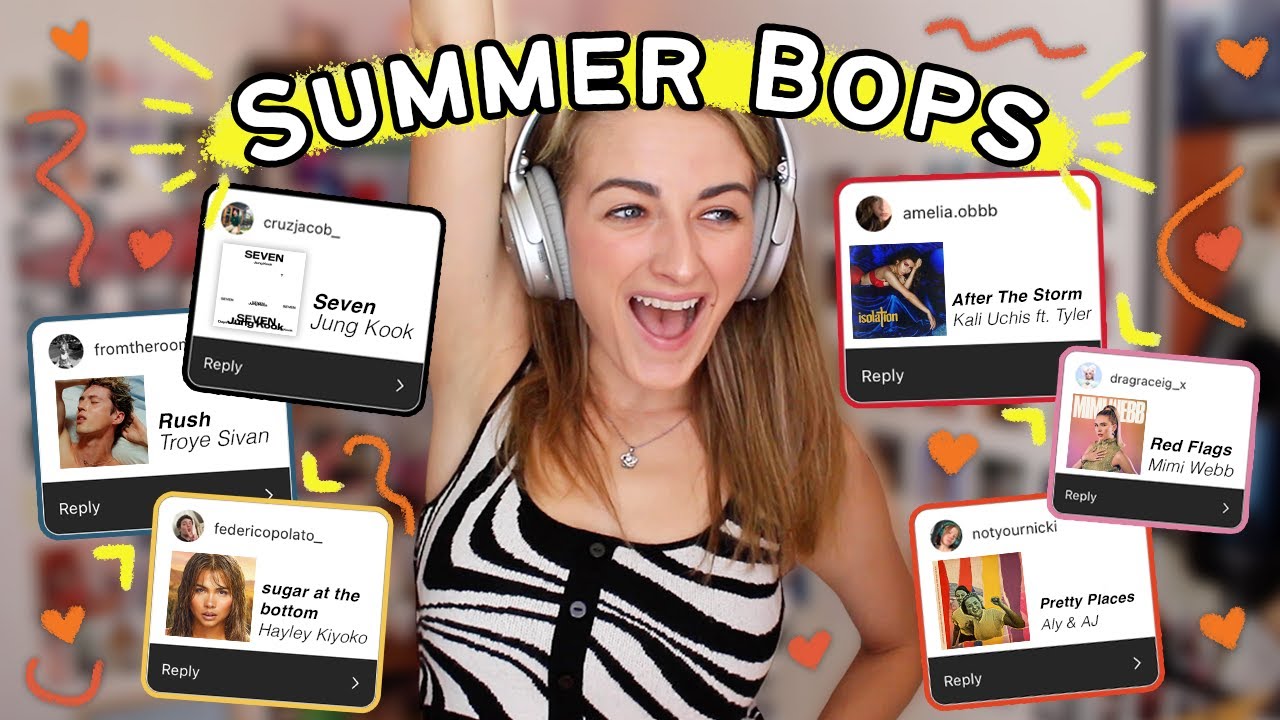 [图]listening to your favorite SUMMER BOPS ☀️ 01